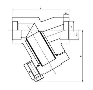 鍛鋼過(guò)濾器結(jié)構(gòu)圖