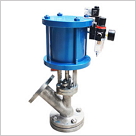 氣動(dòng)上展式放料閥