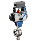 氣動(dòng)V型球閥