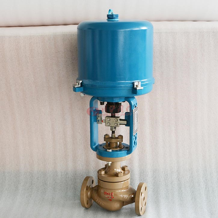 電動單座調節(jié)閥實物圖